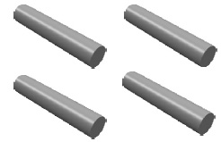 T50用于鑲制鑽進中硬地層自磨式取岩心鑽頭