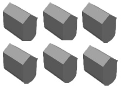 T40用于鑲制沖擊回轉鑽進破碎岩層鑽頭